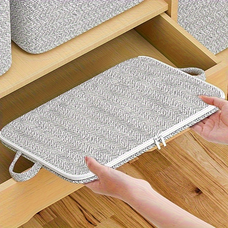 Non-woven Material Storage Bag, Large Capacity Closet Organizer for Quilt and Clothes