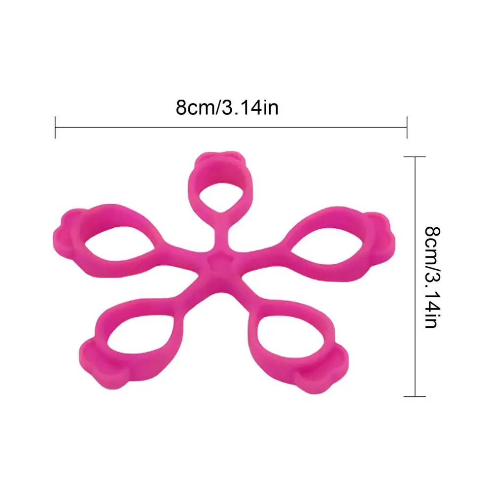 Silicone Finger Expander Hand Gripper, Exercise Hand Grip Trainer, Wrist Strength Trainer Resistance Bands Fitness