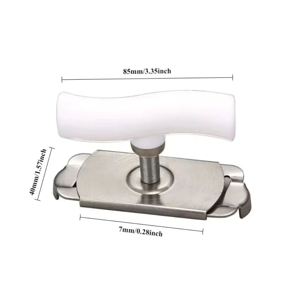 Stainless Steel Adjustable Jar Opener & Bottle Cap Opener, Labor-Saving Lid Grip Tool for Easy Twist-Off Lids