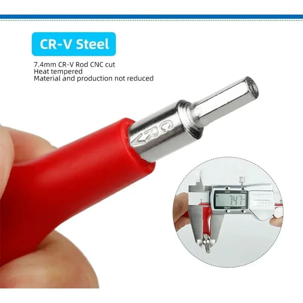 Mountain Bike Hex 3 Way Wrench Spanner 4mm 5mm 6mm Portable Cycling Repair Tool