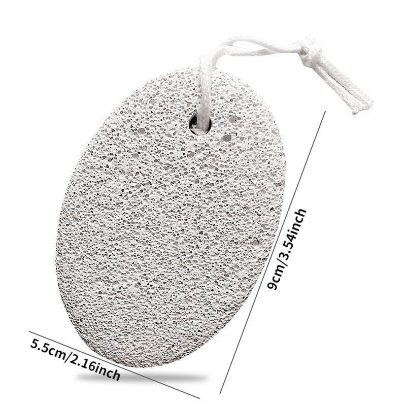 Natural Pumice Stone Foot Scrubber for Callus Remover and Smooth Skin Care