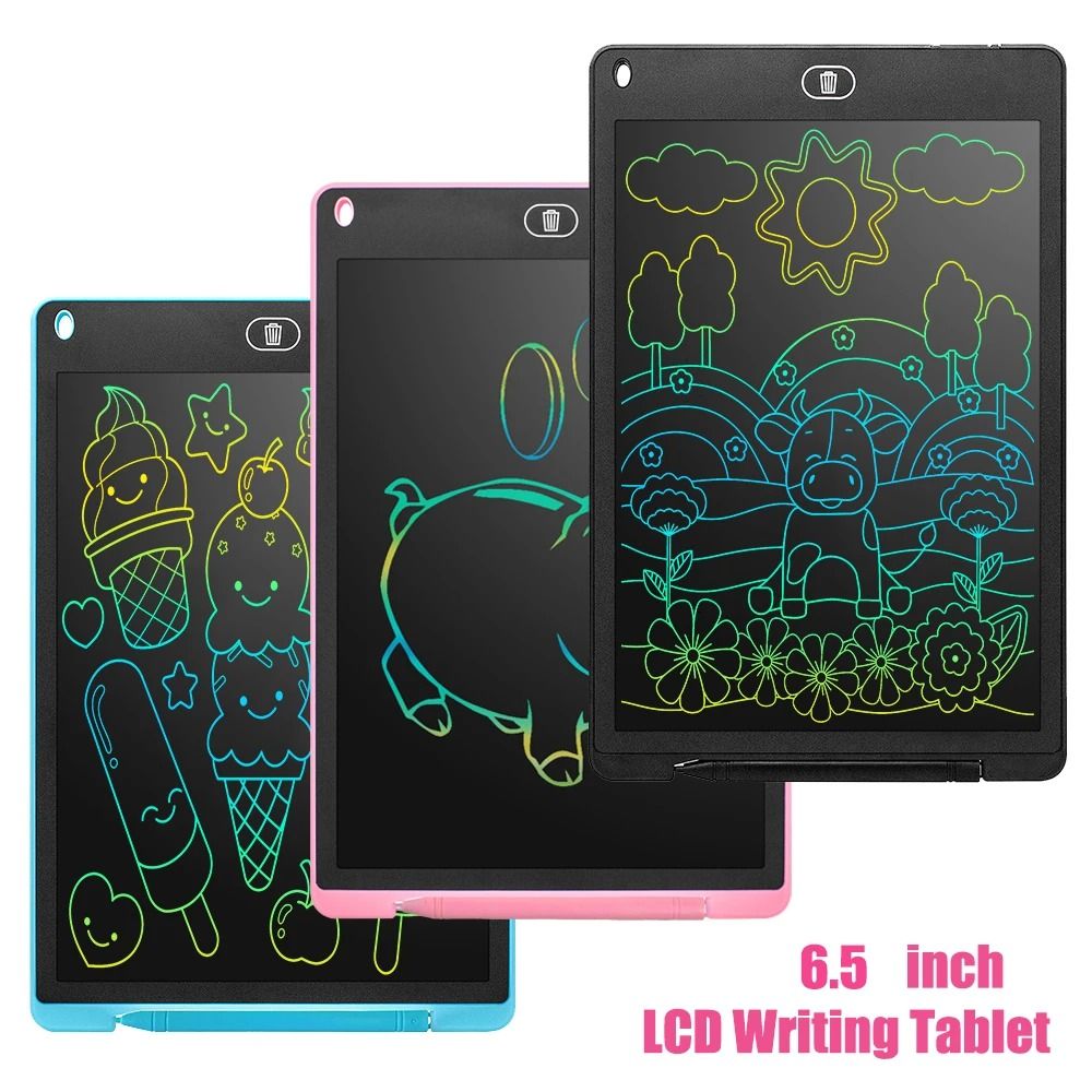 6.5-Inch Multi-Color LCD Writing Tablet and Drawing Board