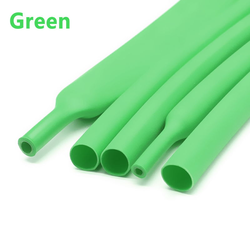 Black Heat Shrink Tube Polyolefin Thermal Insulated Cable Sleeve
