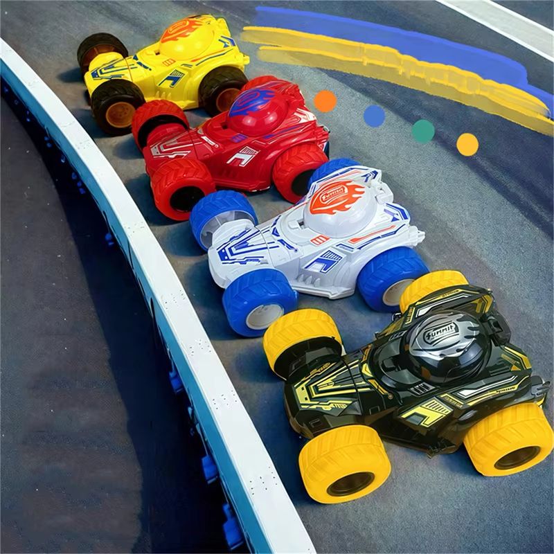 Double-Sided Inertia Stunt Car Toy for Kids