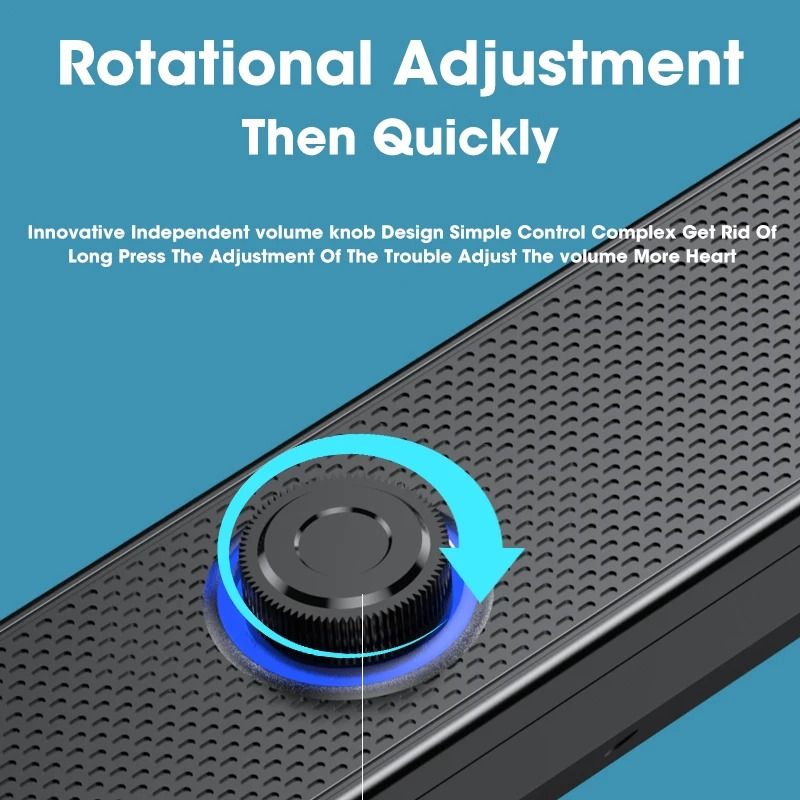 4D Surround Soundbar Home Speaker