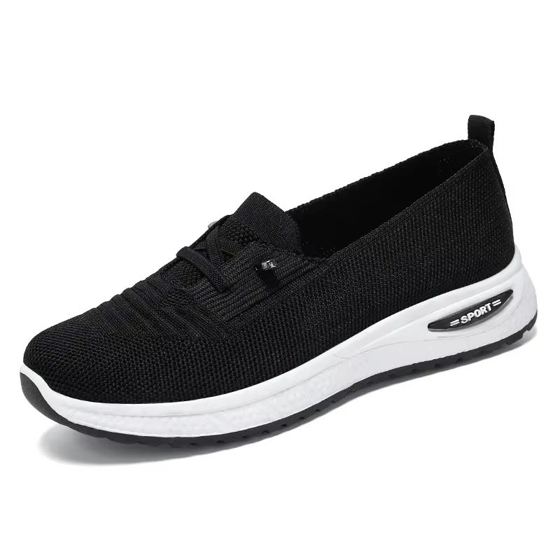 BreezeWalk Women's Breathable Pink Fitness Sneakers