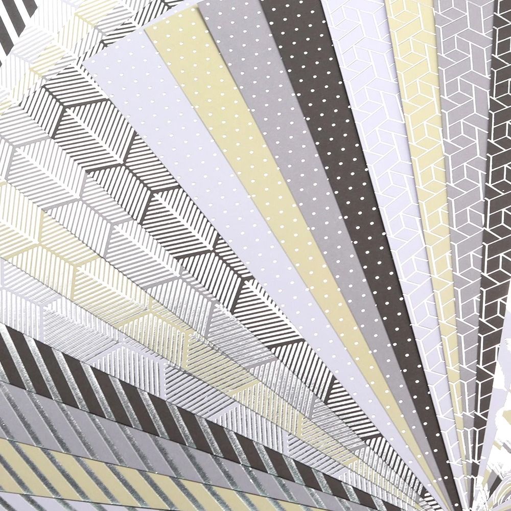 Shimmer & Shine Premium Foil Scrapbooking Paper Pack