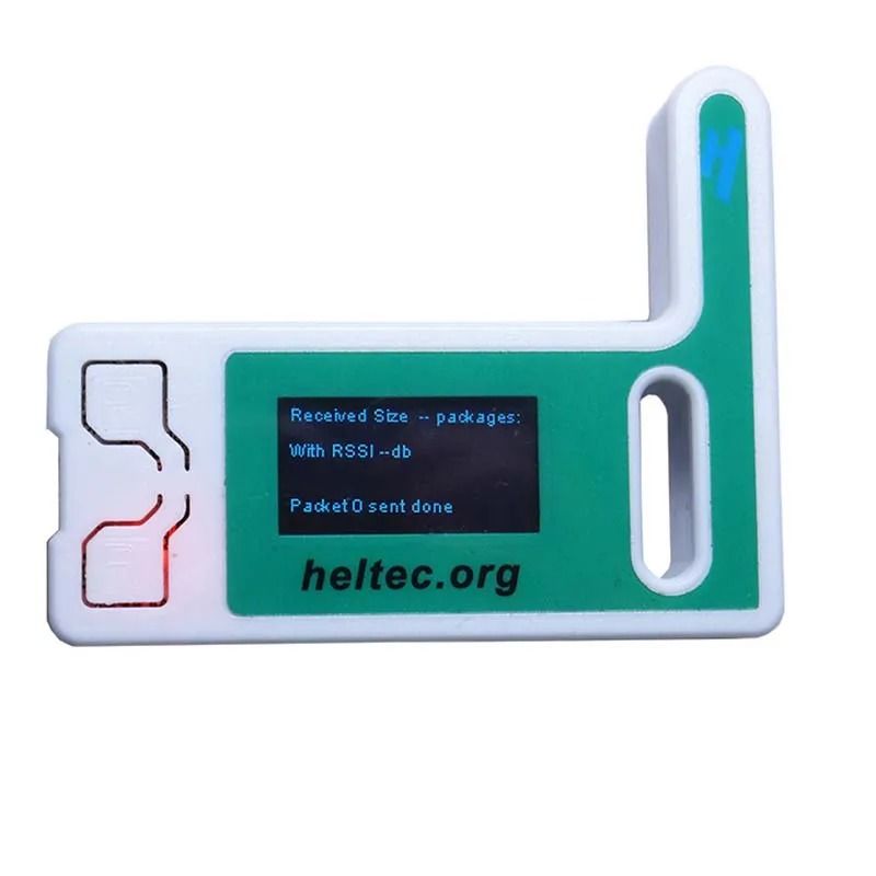 LoRa Development Board with OLED Display and USB C Rechargeable Option