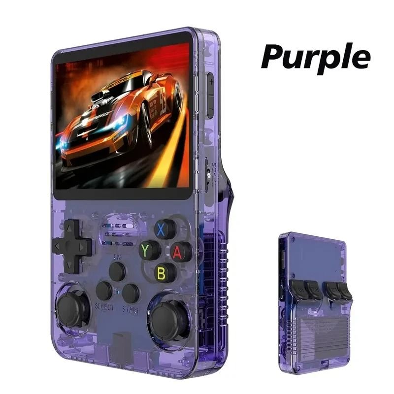 R36S Retro Handheld Game Console with Linux System and 3.5 Inch IPS Display