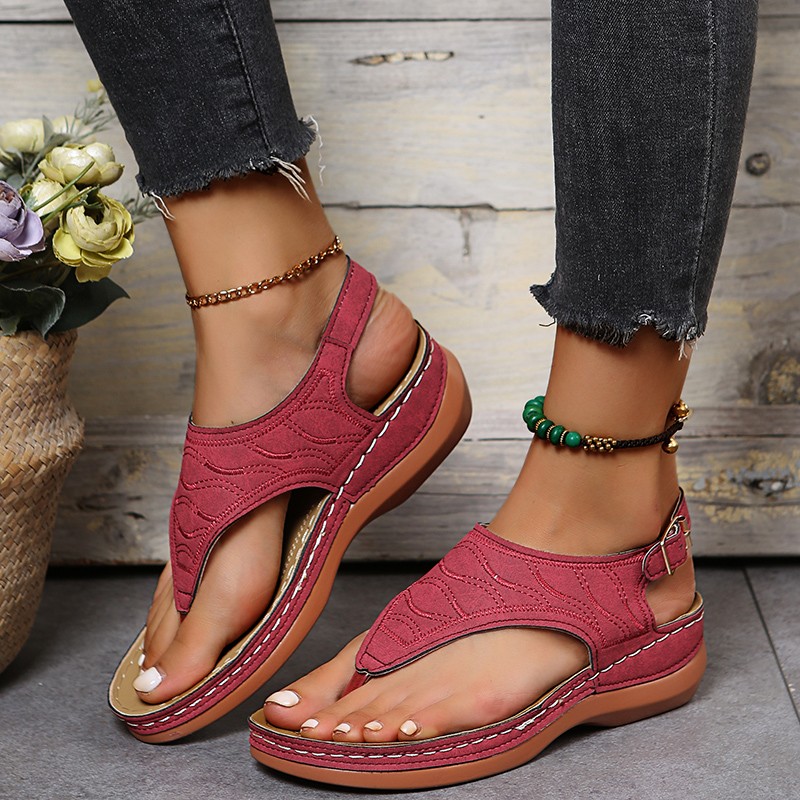 Women's Thone Wedge Sandals women - Casual Retro Shoes