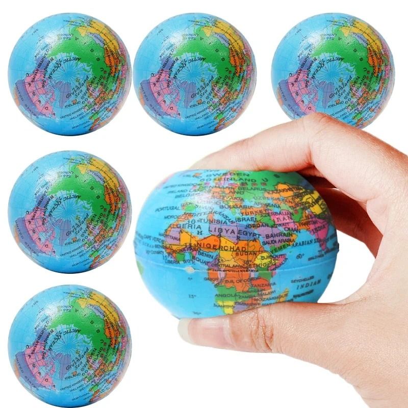 Fun PU Foam Stress Squeeze Ball for Hand Wrist Exercise