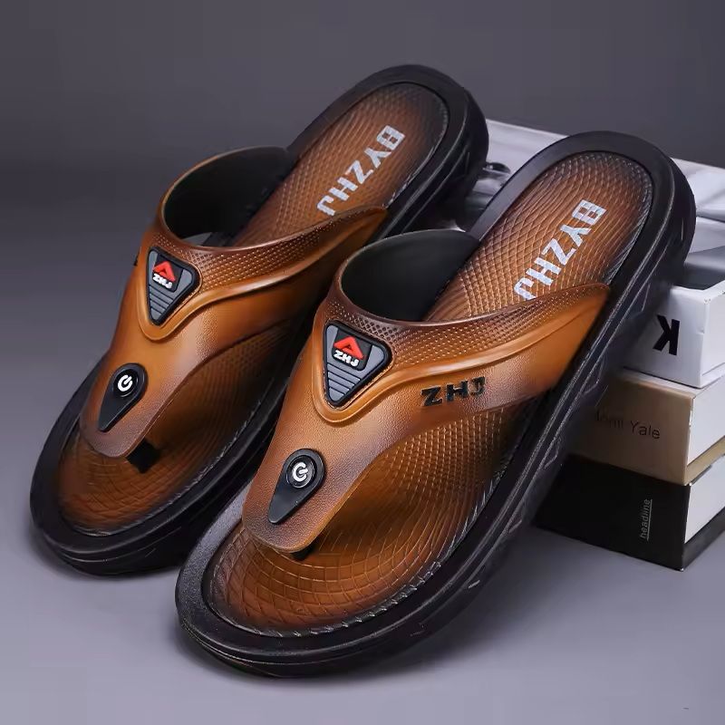Mens Platform Slide Sandals for Indoor and Outdoor Comfort