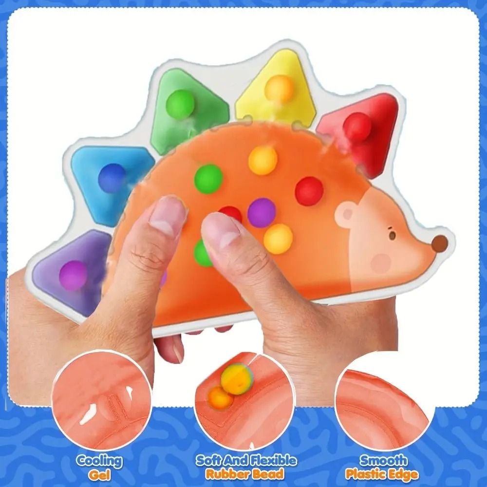 Hedgehog Sensory Pad & Color Matching Educational Logic