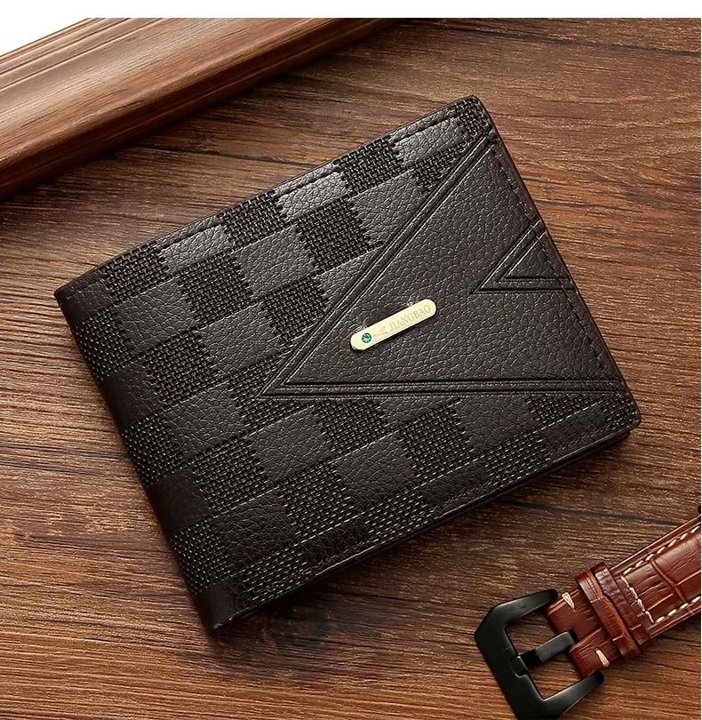 Casual Youth Fashion Soft PU Leather Bifold
