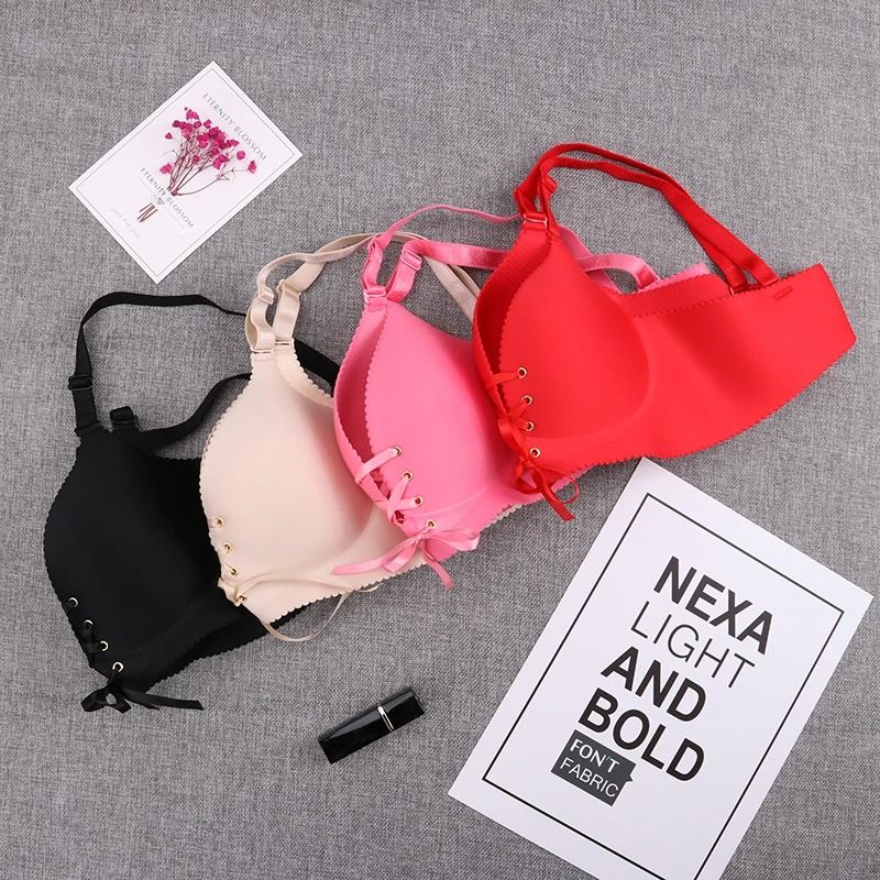 UrbanSilk Seamless Wireless Push Up Cotton Bralette