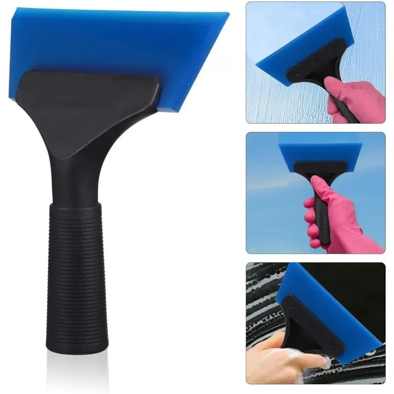 Multifunction Soft Silicone Scraper – High-Efficiency Water Blade & Tinting Tool