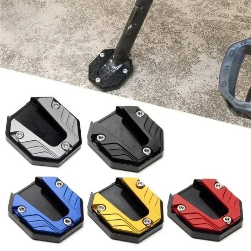 Universal Motorcycle Kickstand Pad Side Stand Extension for Scooters & Bikes
