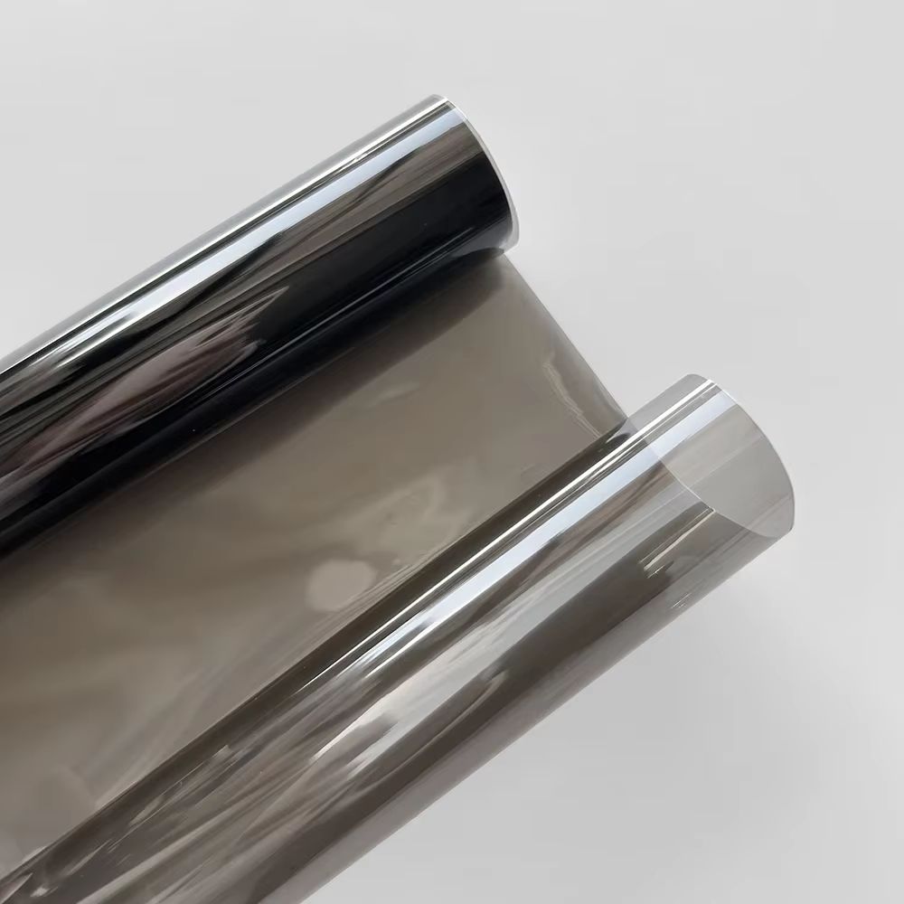 Gloss Transparent Light Black Smoke PVC Film Tint for Headlights & Taillights