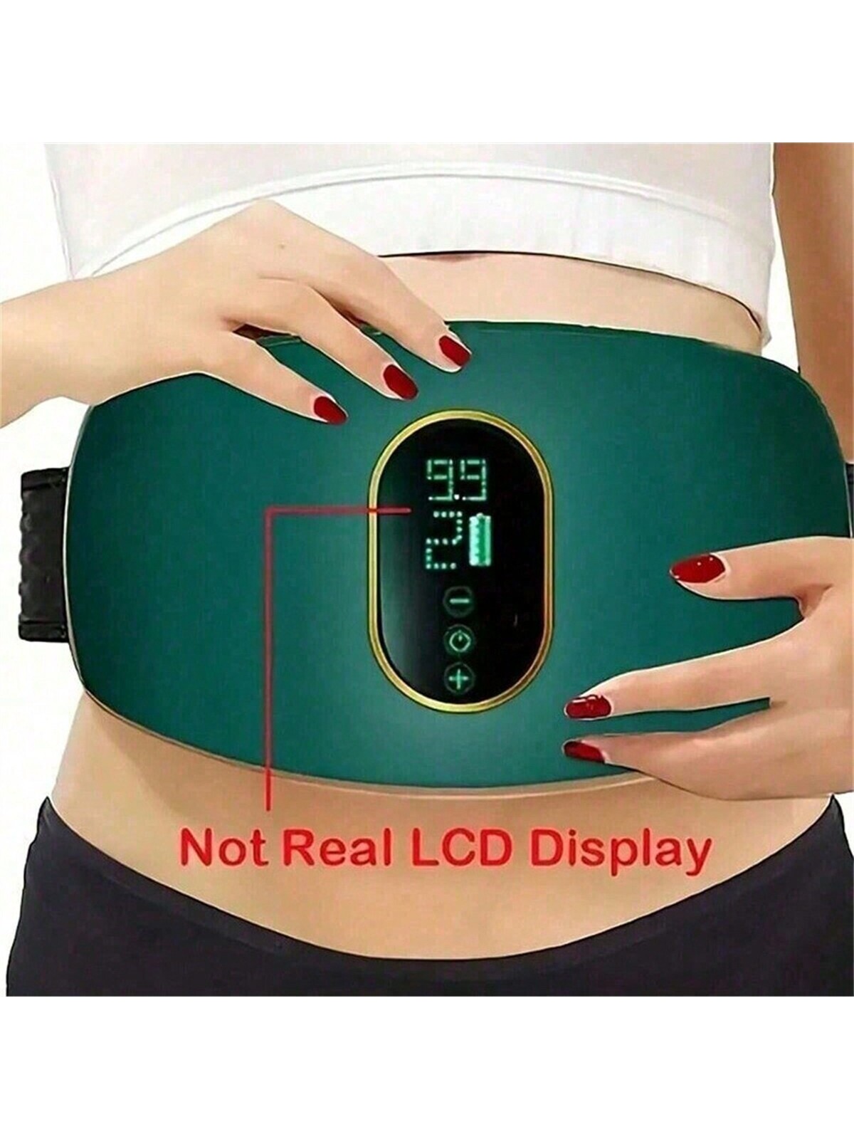 Home Abdominal Massager, Intelligent Waist Massager, Rechargeable Body Massage Device