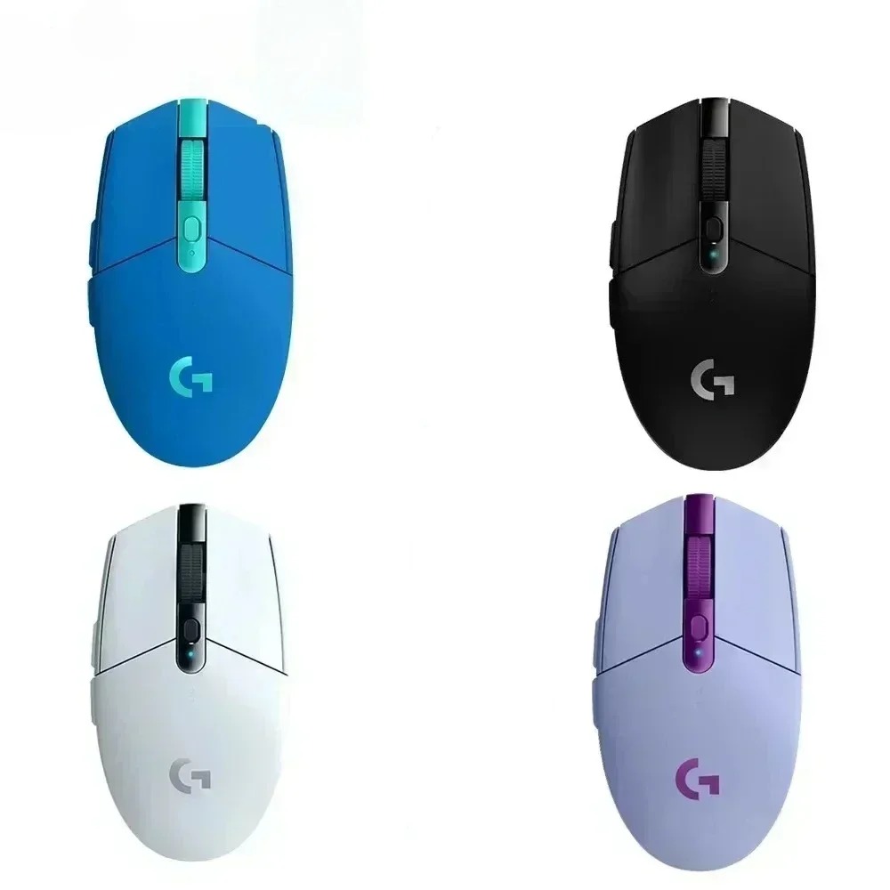 Lightweight 250hrs Battery Life Logitech G305 Wireless Gaming Mouse, 12K DPI for Esports FPS MOBA Games PC Mac