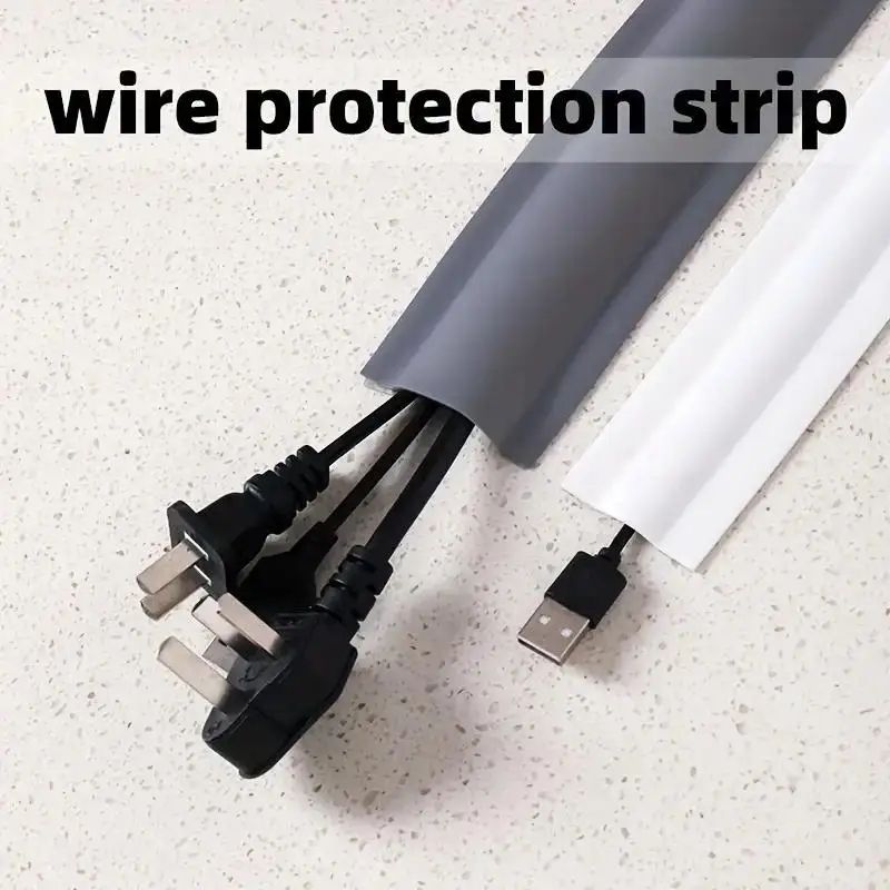 Paintable Wall Cable Concealer Cord Cover Raceway