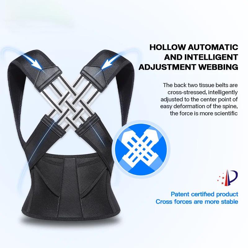 Adjustable Posture Corrector Back Support Belt for Men and Women