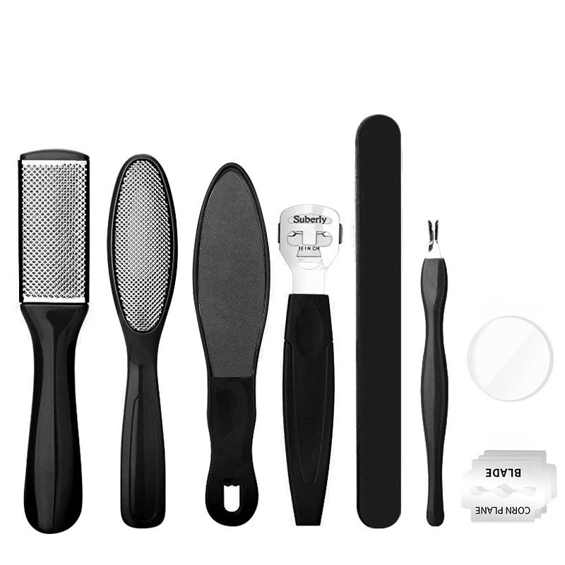 Deluxe Foot Octopus Fish Eye Exfoliating Heel Sharpener & Sole Crackles Removal Files, Heel Cramping Treatment