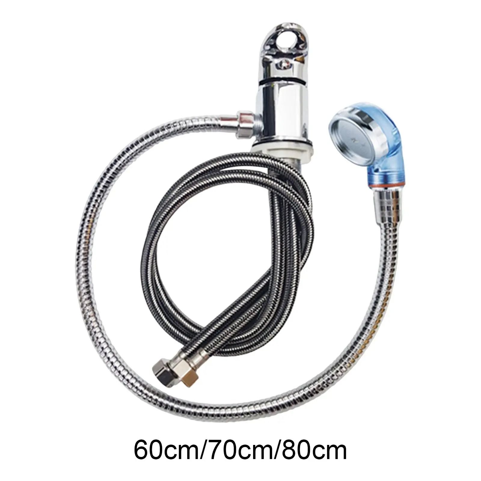 Salon Shampoo Faucet Set with Spray Hose Hot and Cold Mixer Tap