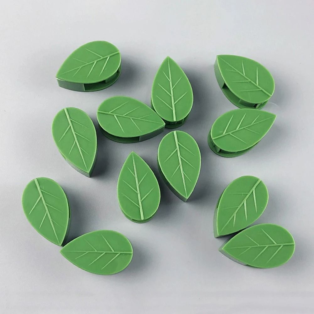 Plant Vine Wall Clips Leaf Shaped Invisible Climbing Fixers 10 20 or 30 Pack