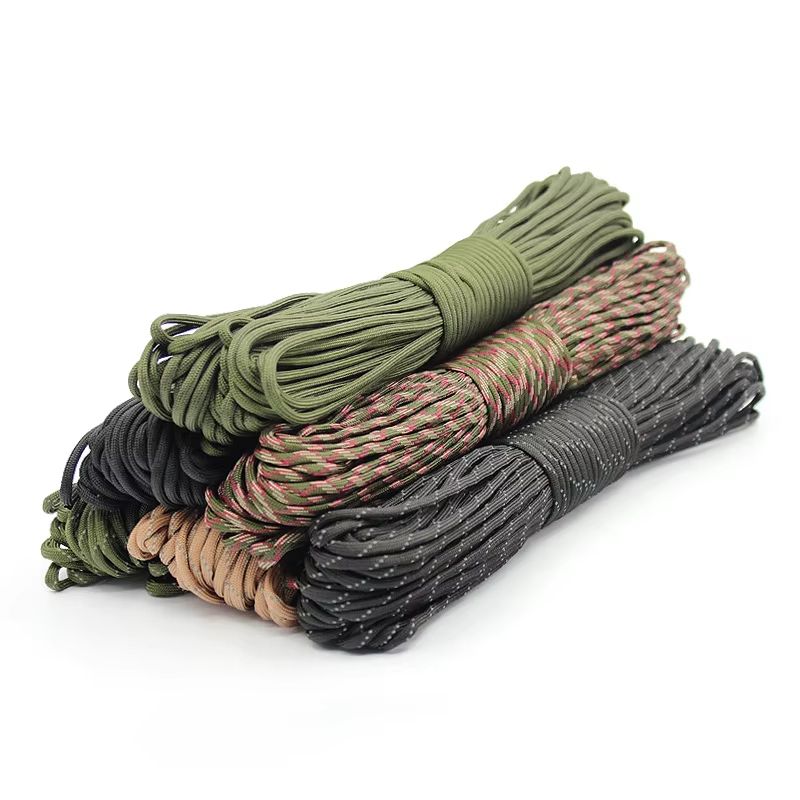550 Paracord Survival Rope 7-Core 4mm Outdoor Utility Cord in 16.4ft, 49.2ft, or 98.4ft Lengths