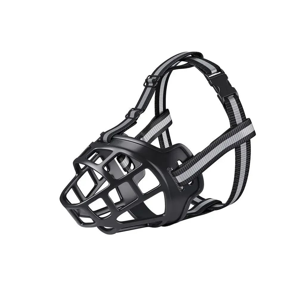 Adjustable Reflective Breathable Dog Muzzle