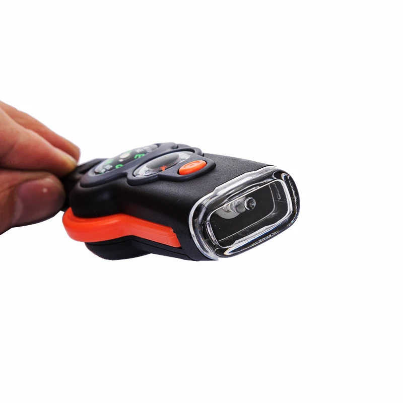 Outdoor Survival Whistle with LED Light, Compass, Thermometer, Magnifier, Reflector