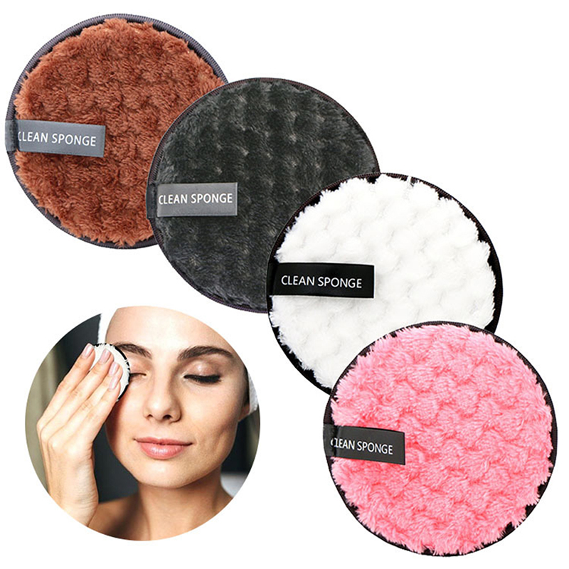 Ultra Soft Reusable Microfiber Makeup Remover Pads – Washable Eco Friendly Facial Cleansing Set