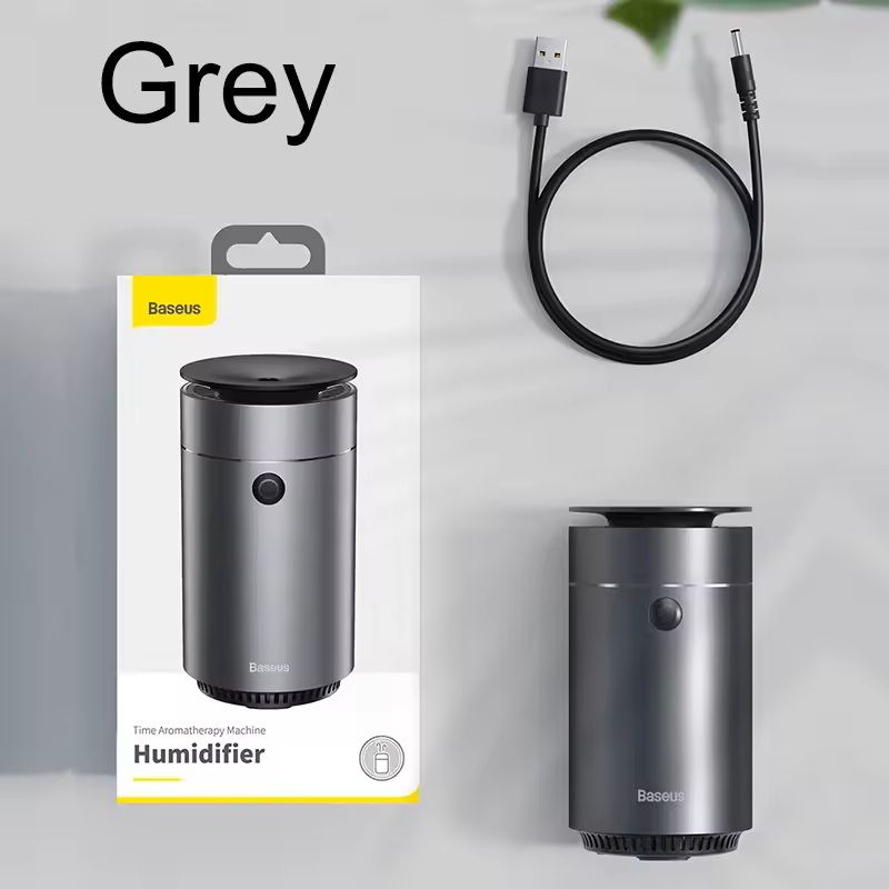 Car Aromatherapy Diffuser with LED Light and Air Purification