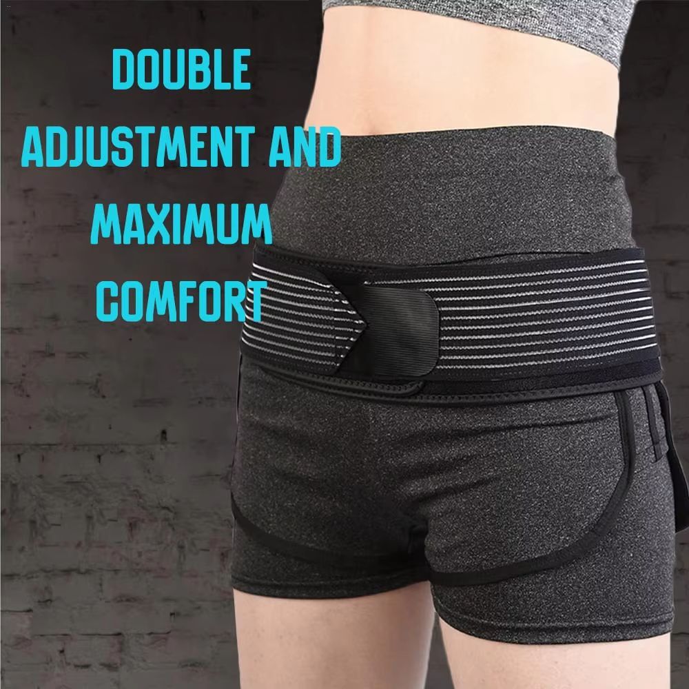 Tcare SI Joint Support Belt for Sciatica, Hip & Lower Back Pain Relief