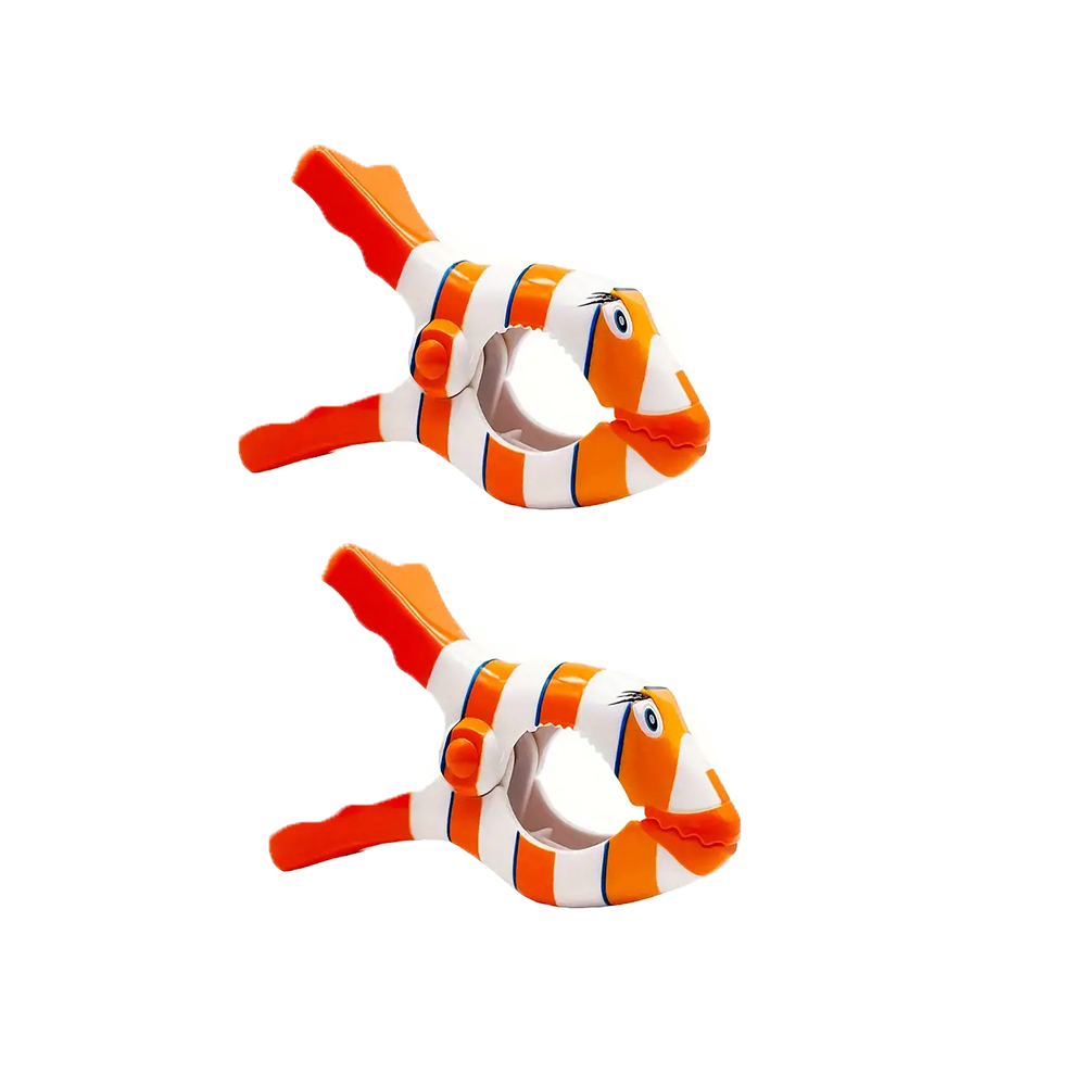 Heavy Duty Beach Towel Clips Large Pool Chair Towel Clamps Cute Animal Design