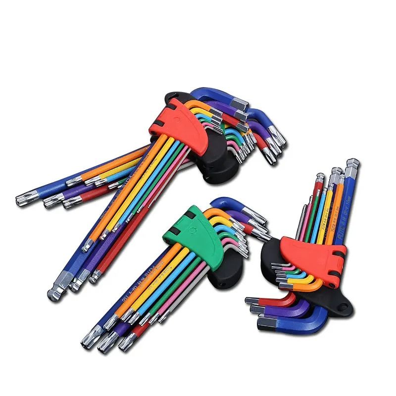 Allen Key Set Long Arm Hex Wrench Kit 9 Piece 1.5mm to 10mm