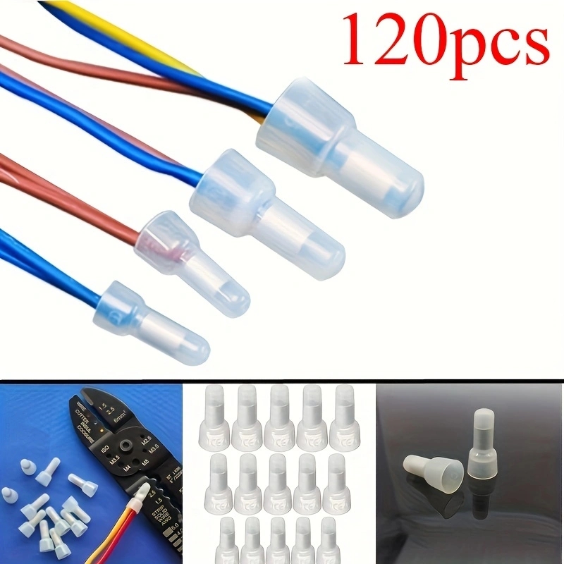 Closed End Crimp Cap Wire Connectors for AWG Gauge Terminals – Secure, Reliable, and Easy Installation