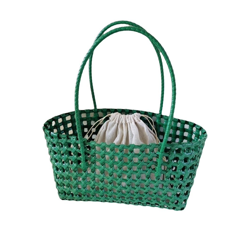 Beach Tote Bag Large Capacity Hollow PVC Summer Shoulder Handbag
