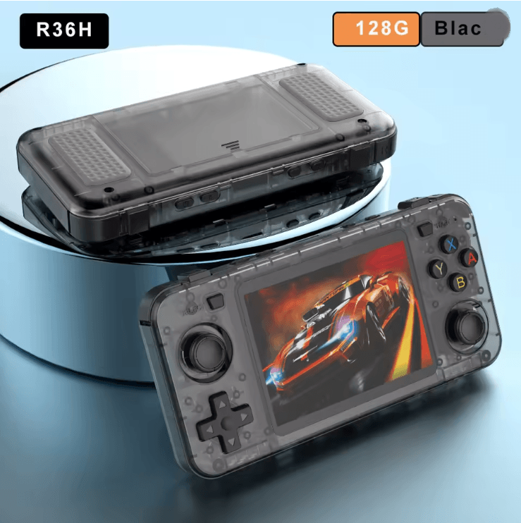 Retro Handheld Game Console with 35 Inch IPS Screen and 10000 Plus Games