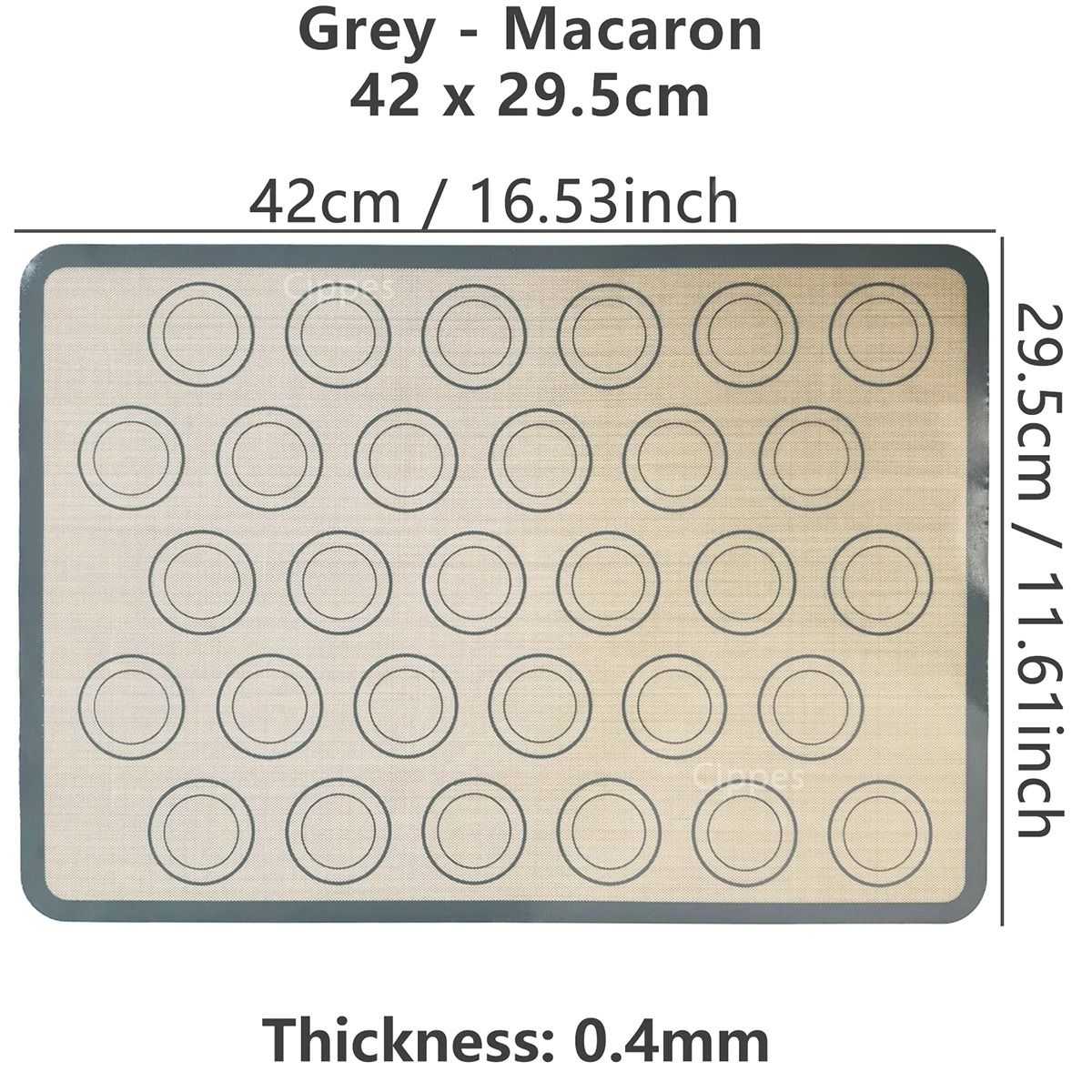 Silicone Baking Mat Thin 0.4 mm Non Stick Reusable Oven Liner