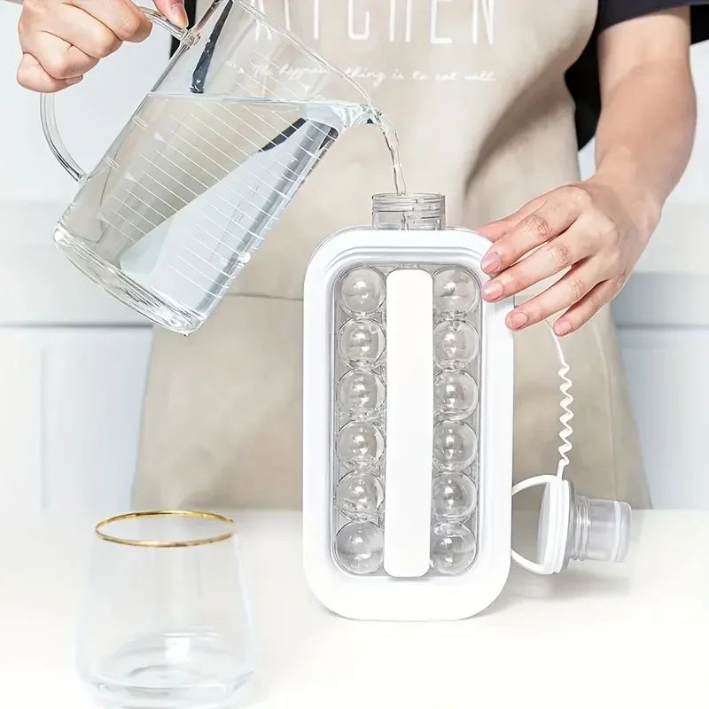 2 In 1 Folding Ice Maker Bottle