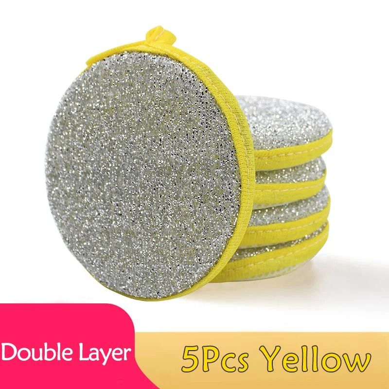 Double Sided Dish Sponge Dishwashing Sponge Set Non Scratch Pan Pot Scrubber