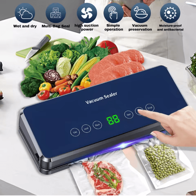 SealFresh Desktop Electric Vacuum Sealer Machine
