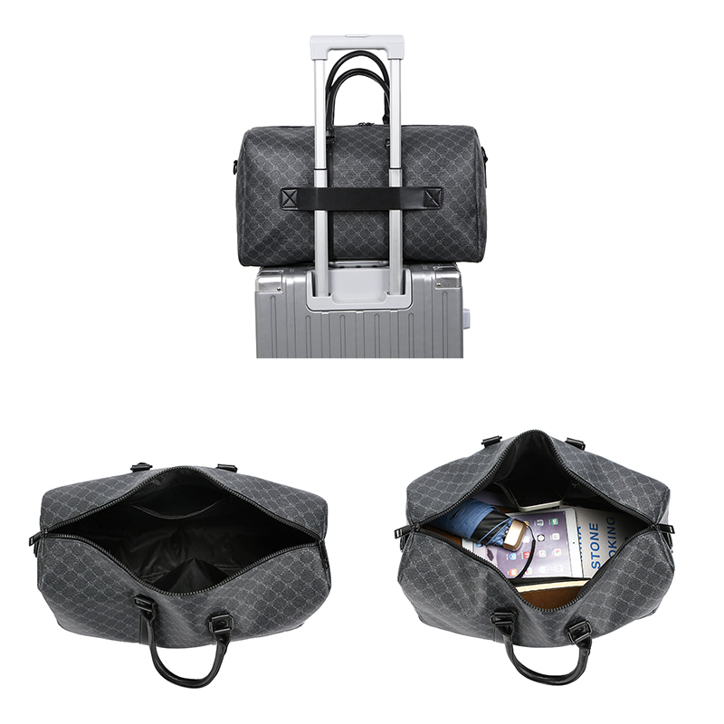 Gemini said Elite Executive Large Capacity Weekender Bag Classic Full Body Print