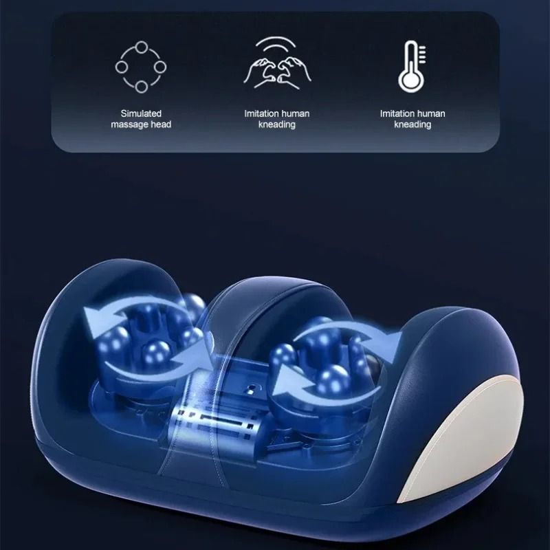Extra Big Electric Foot Massager With Heat and Deep Kneading