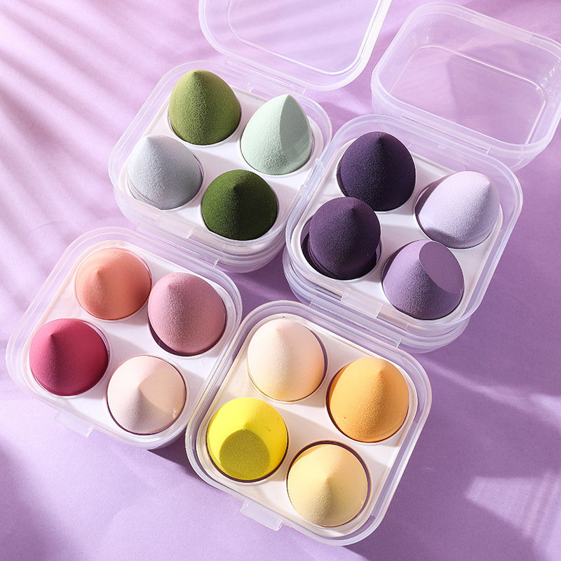 Makeup Sponge for Foundation and Concealer  Dual Use Wet & Dry Cosmetic Puff Blender for Flawless Application