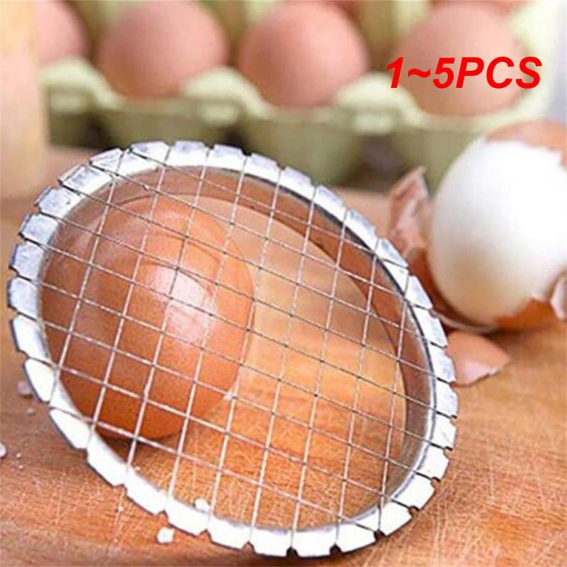Stainless Steel Egg Slicer Cutter - Perfect for Vegetables, Salads, and More!