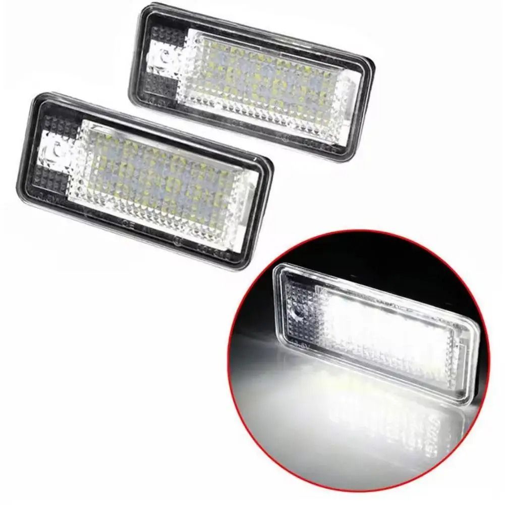 Audi LED License Plate Light Upgrade for A3 A4 A6 A8 Q7