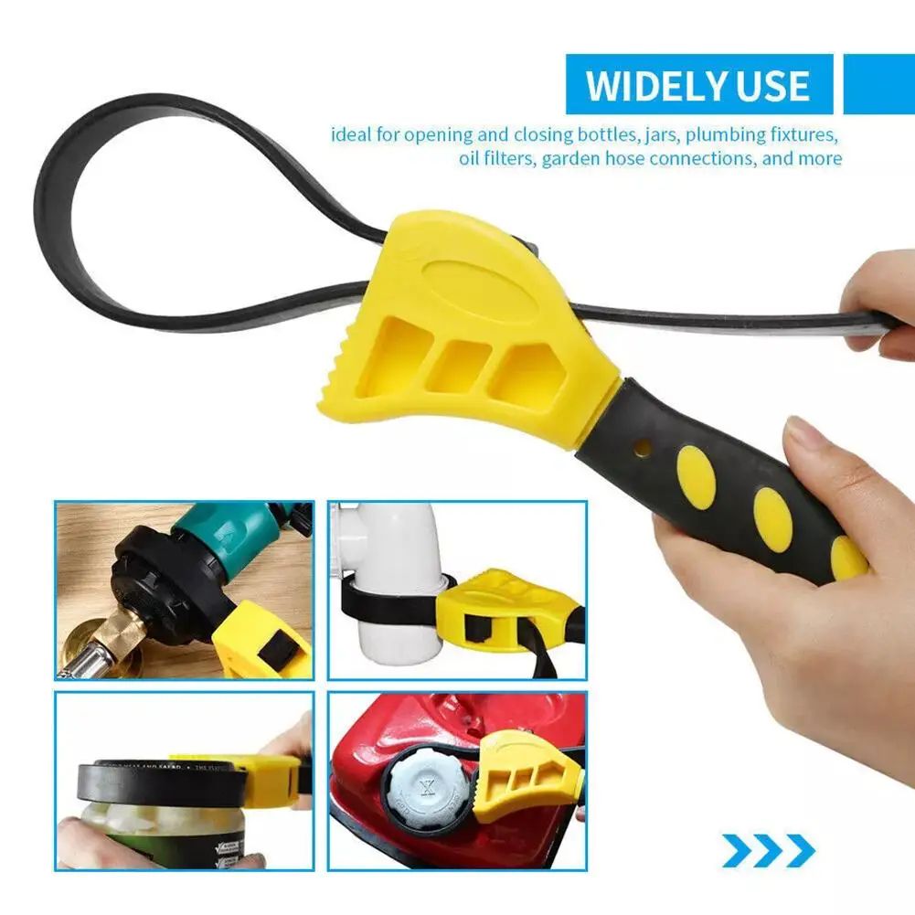 Adjustable Belt Filter Wrench Tool